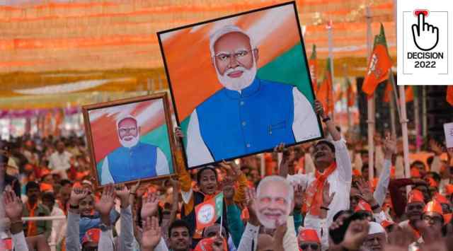 BJP managed to win all three Assembly seats in Morbi district with handsome victory margins in the Gujarat elections, results of which were declared on Thursday. (file)