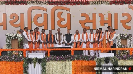 Gujarat CM Swearing-In Live Updates: Bhupendra Patel takes oath as CM for...