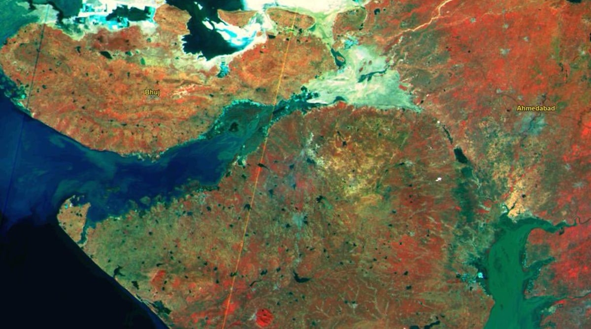 PM Modi shares ‘breathtaking’ Gujarat images taken by EOS-06 satellite