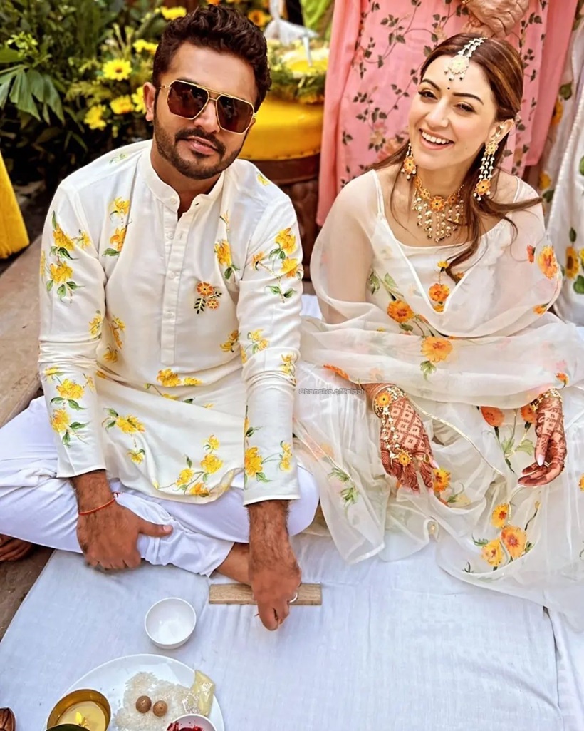820px x 1025px - Best photos of happy bride-to-be Hansika Motwani-fiancÃ© Sohael Kathuriya as  they say 'I do' on Sunday | Entertainment Gallery News,The Indian Express
