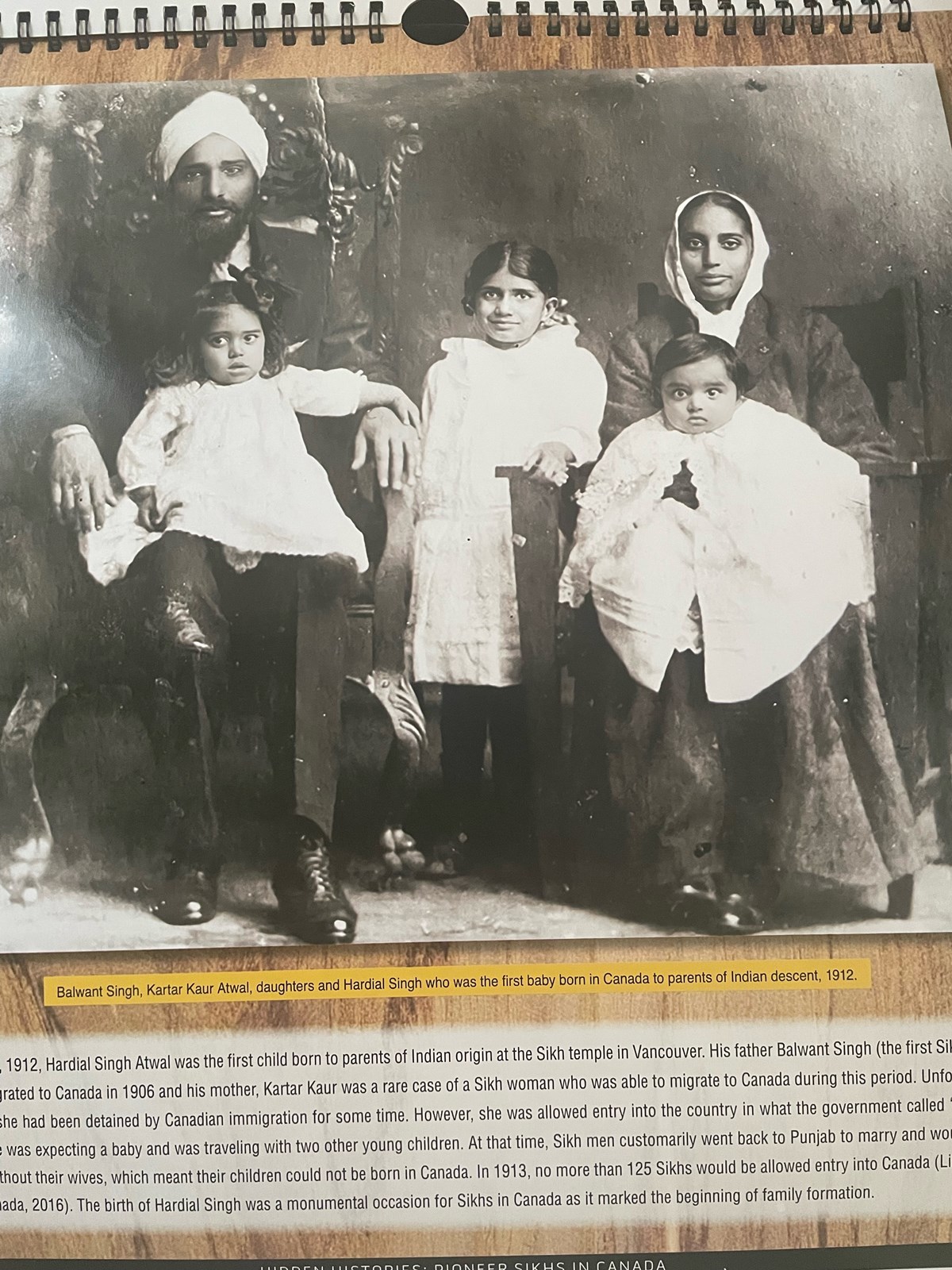 A calendar tracks the history of Sikhs in Canada | The Indian Express