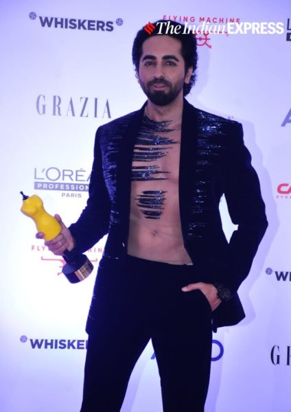 Ayushmann Khuranna- Grazia Youth Fashion Awards 2022