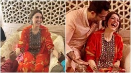 inside Hansika Motwani’s mehendi ceremony Actor dances with fiance Sohael Khaturiya