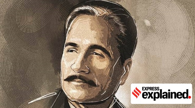A sketch of Allama Iqbal