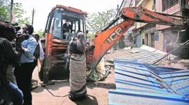 Kannauj, encroachment, anti encroachment drive, land encroachment, Encroachments Removal, Lucknow news, Uttar Pradesh, Indian Express, current affairs