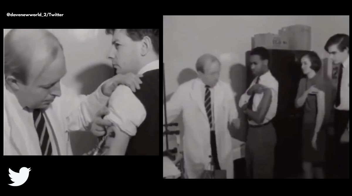 Watch how the US military did mass vaccinations using jet injectors