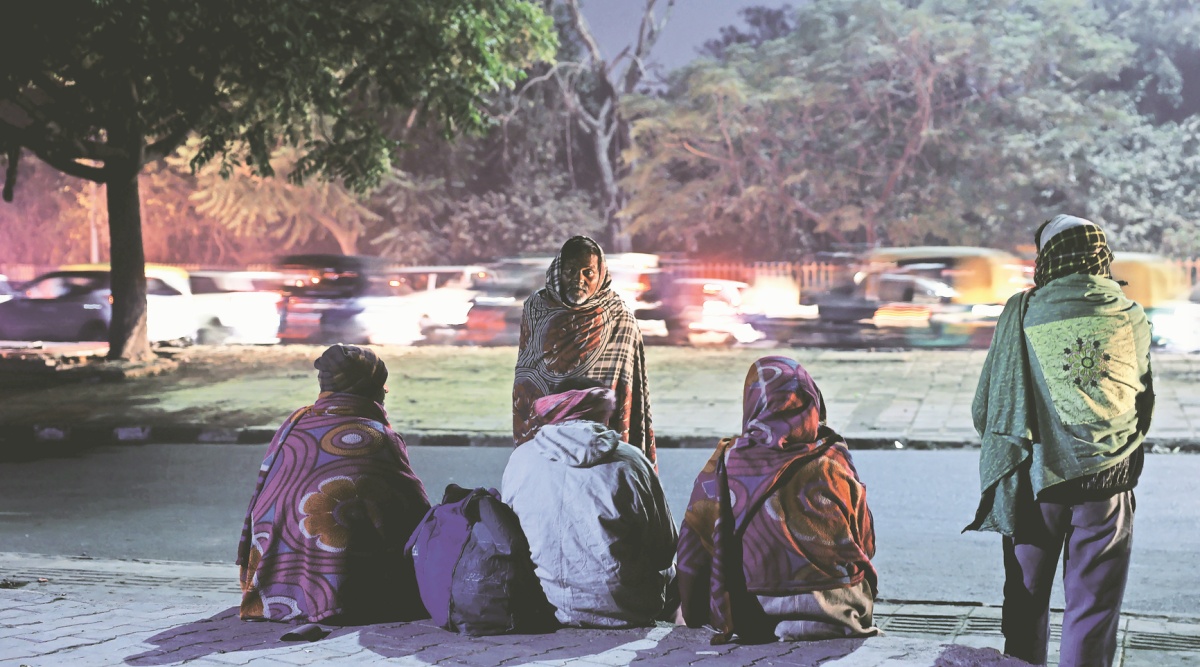 delhi night shelters cold wave latest news today