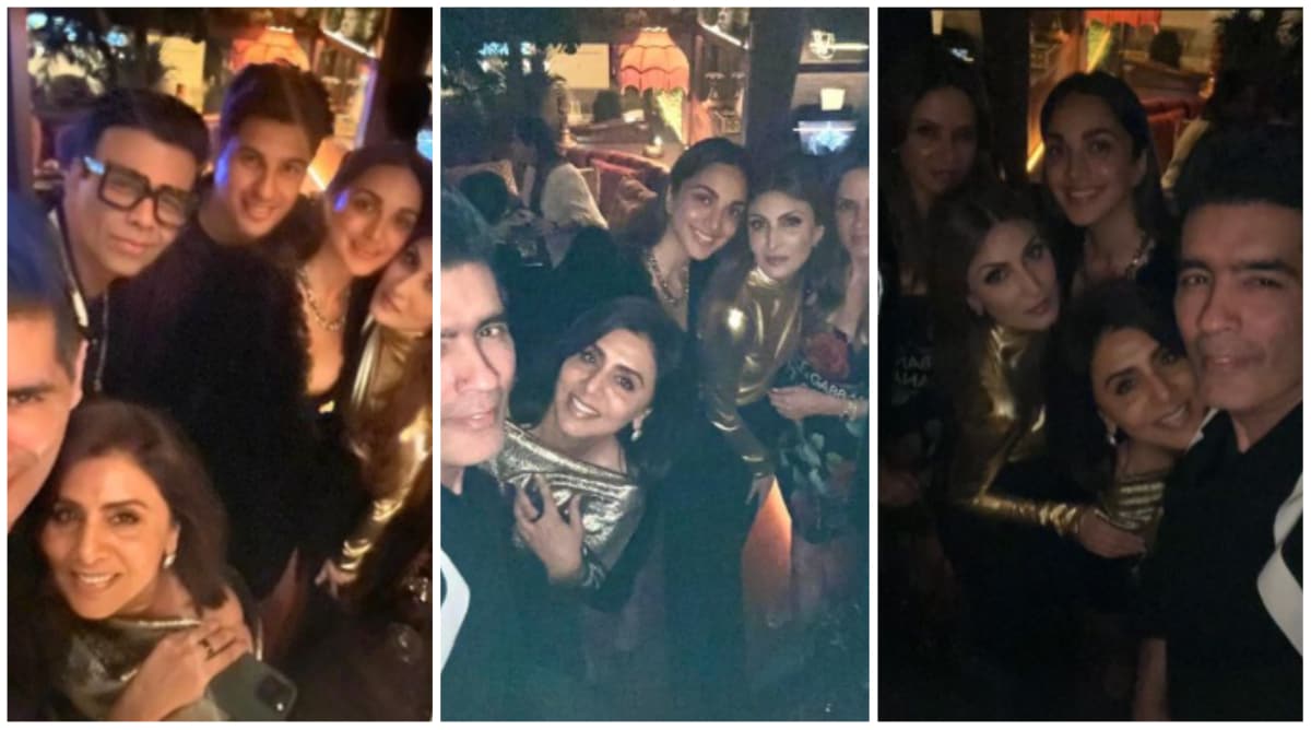 Kiara Advani-Sidharth Malhotra party with Karan Johar, Manish Malhotra ...