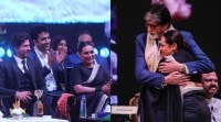 Shah Rukh Khan jokingly blames Rani Mukerji for imperfect Bengali; Amitabh Bachchan hugs Mardaani actor: Highlights from KIFF 2022