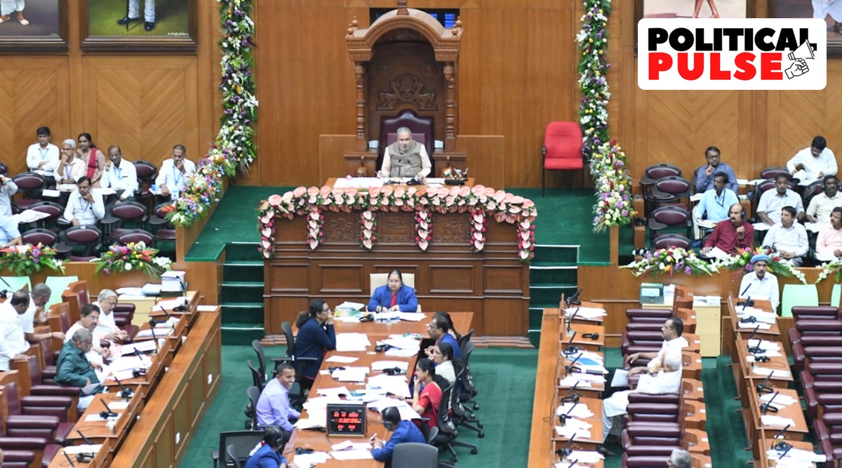 On Tuesday, during a debate on the border dispute in the winter session of the state Assembly held in Belagavi, Bommai suggested a unanimous resolution in both Houses of the state legislature reiterating the party's position. (Express Photo)
