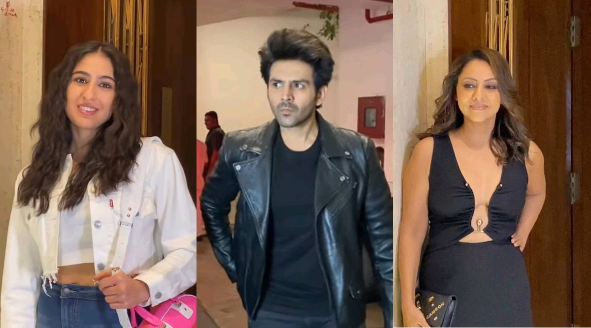 Kartik Aaryan, Sara Ali Khan, Janhvi Kapoor, Gauri Khan make stylish entry  at Manish Malhotra's birthday bash. Watch | Bollywood News - The Indian  Express