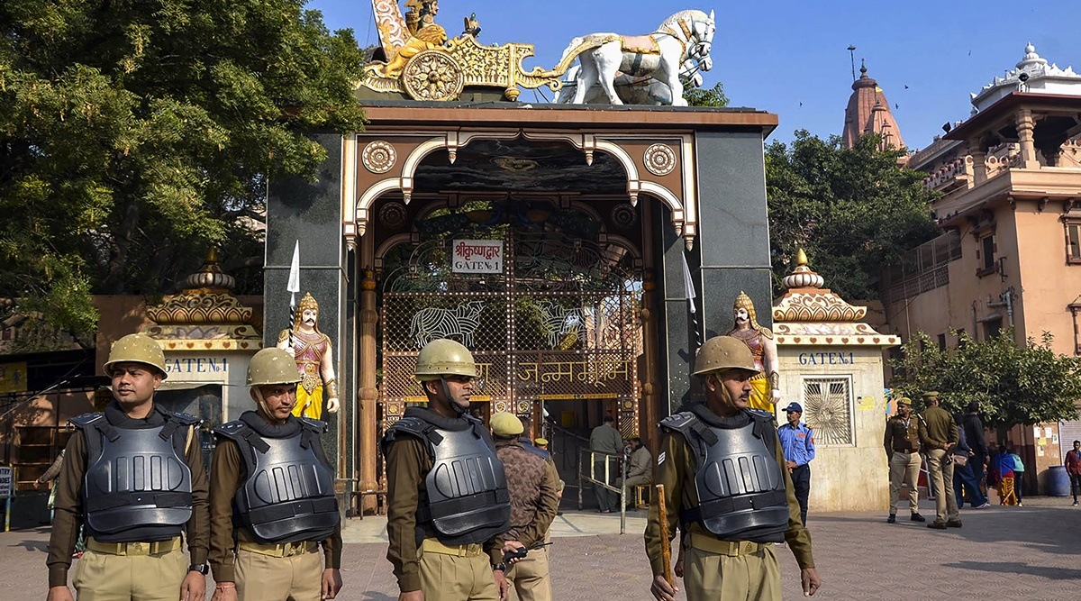 Hindu Mahasabha leader arrested, 40 detained in Mathura over temple-mosque row
