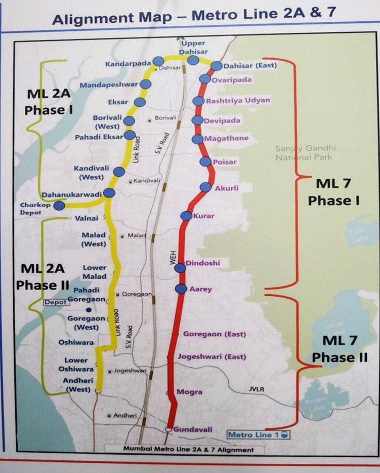 New Red, Yellow Metro Lines To Be Inaugurated In Mumbai