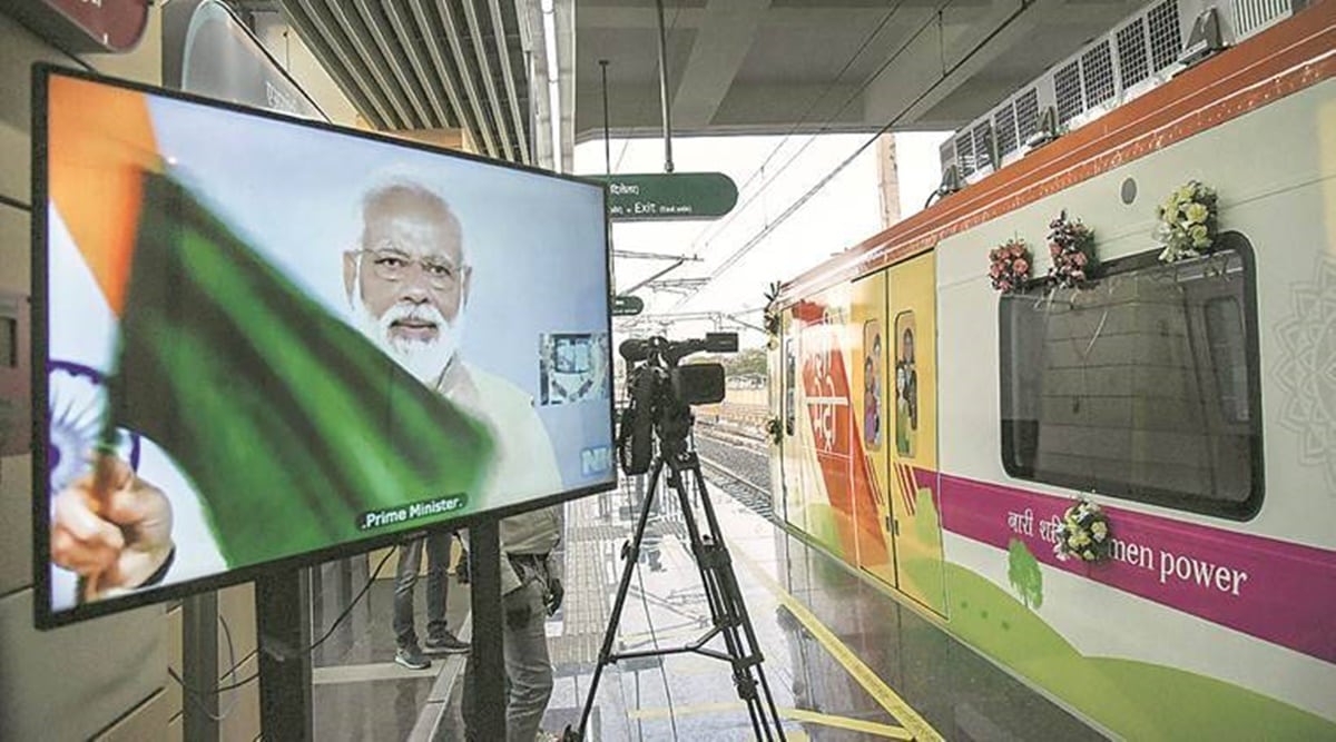 After inaugurating the Nagpur Metro phase-1 Lines, PM Modi will launch the first phase of Samruddhi Mahamarg. (PTI/File)