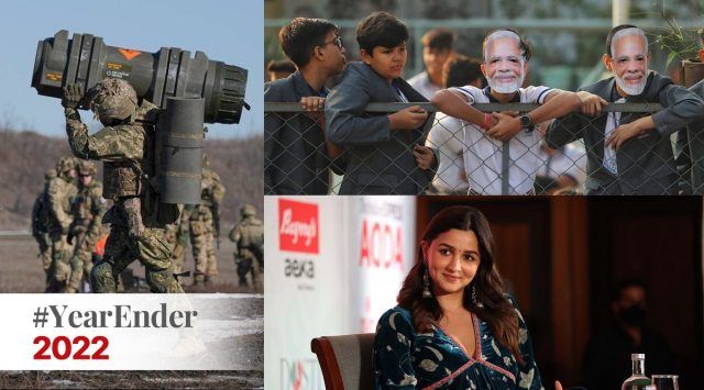 From the Russia-Ukraine war to PM Narendra Modi and actress Alia Bhatt, here's what was most popular among Indian Express readers in 2022.