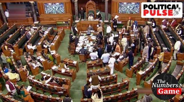 Till Wednesday, the Lok Sabha clocked a 103 per cent productivity rate and the Rajya Sabha 100 per cent, according to non-profit PRS Legislative Research. View of the Lok Sabha during the ongoing Winter Session of Parliament, in New Delhi, Thursday, Dec. 22, 2022. (PTI Photo)