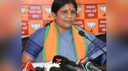 Odisha BJP Mahila Morcha president Smruti Pattnaik. (Twitter/@SmrutiPattnaik6)