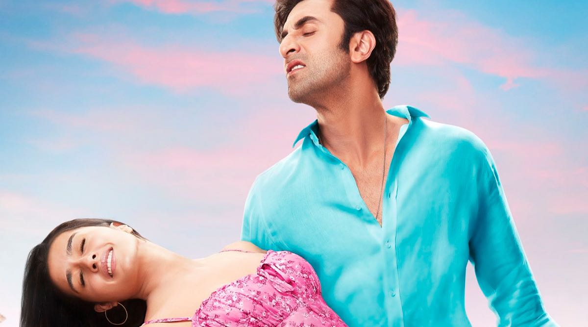 Ranbir Kapoor and Shraddha Kapoor spell melodrama in the first poster of Tu  Jhoothi Main Makkaar, see photo | Entertainment News,The Indian Express