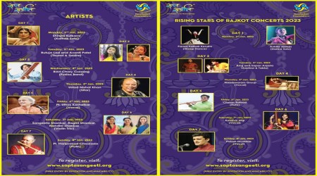 This will be the seventh edition of SaptaSangeeti, which literally translates to seven harmonies. (Express Photo)