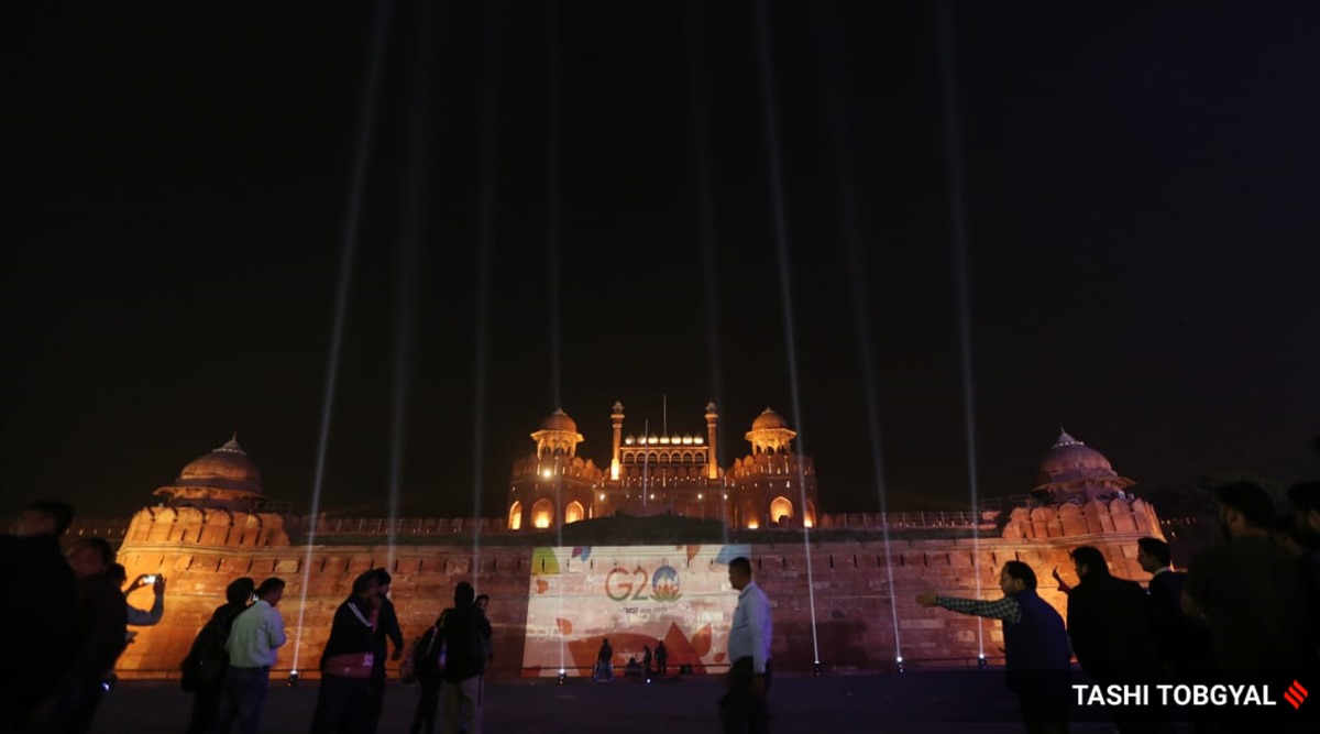 As India Assumes Presidency G20 Logo Illuminates 100 Monuments India News News The Indian 9467