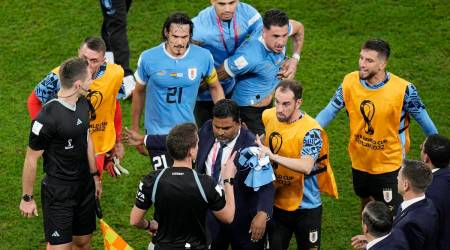 Stunned Uruguay beat Ghana but exit World Cup on goals scored
