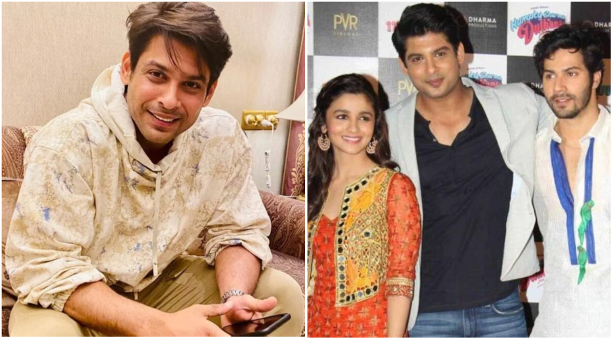 When Varun Dhawan revealed how Sidharth Shukla protected him and Alia Bhatt  during Humpty Sharma promotions | Television News - The Indian Express