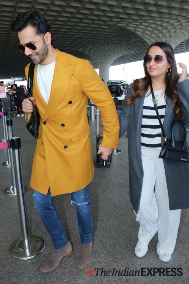 Airport fashion: Virat-Anushka to Varun-Natasha, celeb couples jet off ...