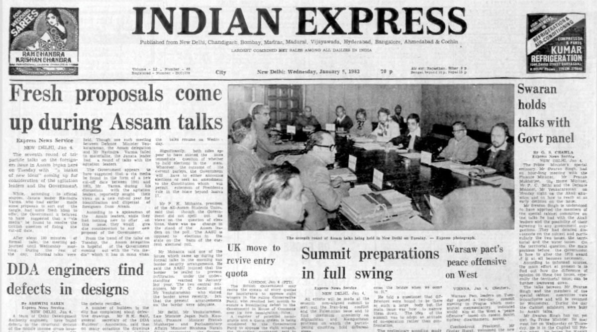 January 6, 1983, Forty Years Ago: First results of elections to 3 ...