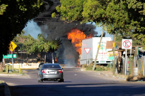 Violence Mexico after son of drug lord El Chapo arrested