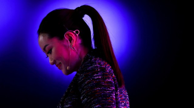File photo of Paetongtarn Shinawatra, 36, the youngest daughter of billionaire former Prime Minister Thaksin Shinawatra, attending a Pheu Thai Party news conference in Bangkok. (Reuters)