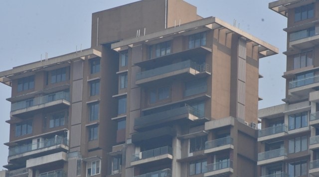 It took the fire brigade over seven hours to douse the flames at R A Residency Tower on Babasaheb Ambedkar Road. Express