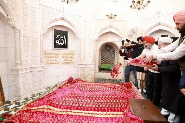 Rahul gandh at fatehgarh Sahib