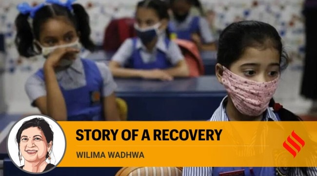 The impact of the pandemic on the education sector was feared to be twofold — learning loss associated with long school closures, and higher dropout rates, especially among older children, due to squeezed family budgets. (Express File Photo)