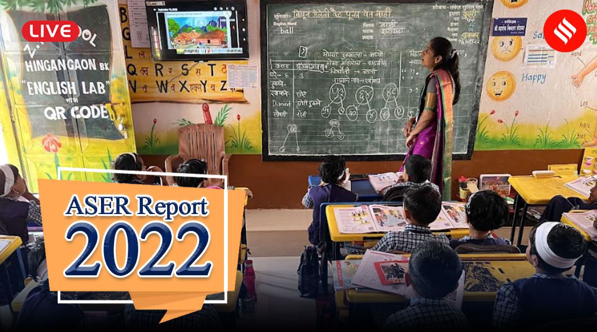 ASER Report 2022 Updates Rise in number of students taking private