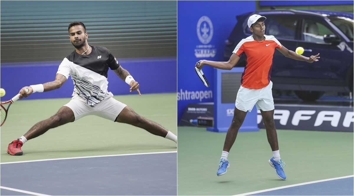 Tata Open Pune ATP 250 Nagal, Manas Dhamne have their moments, but bow out on opening day Tennis News