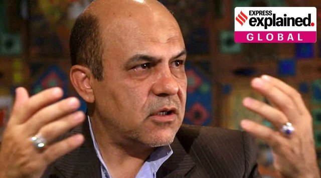 Alireza Akbari, Iran's former deputy defence minister, speaks during an interview with Khabaronline in Tehran, Iran, in this undated picture obtained on January 12, 2023. (Khabaronline/West Asia News Agency/Handout via Reuters) 