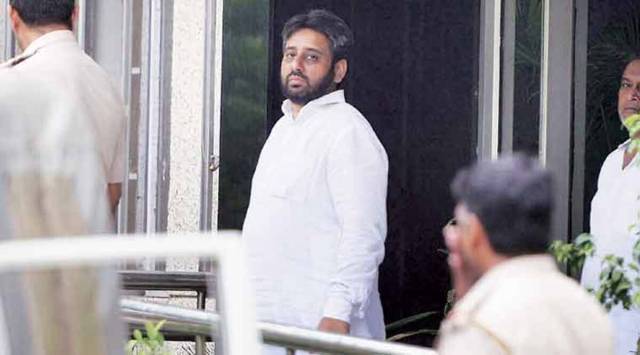 Aam Aadmi Party (AAP) MLA Amanatullah Khan. (Express photo)