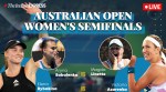 Australian Open 2023, Women's Singles Semifinals, Rybakina vs Azarenka, Sabalenka vs Linett