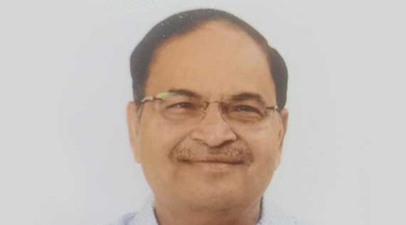 Chief Whip of Gujarat Assembly and BJP MLA from Raopura  Balkrishna Shukla (Image: BJP official website)