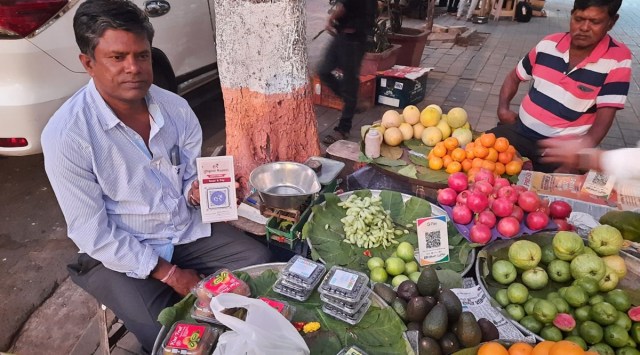 Bachhe Lal Sahani, 45, near RBI HQ, Mumbai. (Express Photo by Hitesh Vyas)