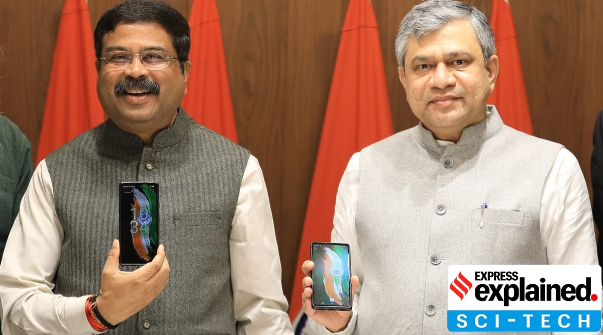 BharOS, what is BharOS, BharOS features, indian express