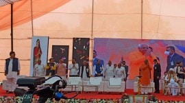 Bhupendra Patel with Vipul Chaudhary