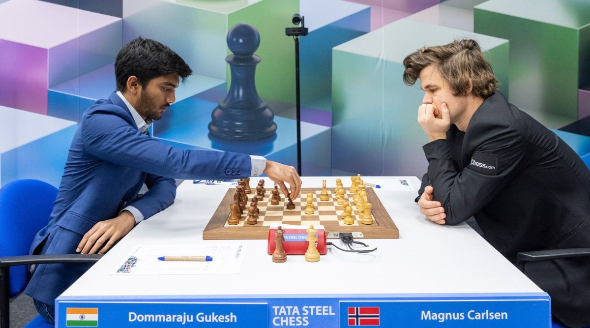 Gukesh D plays out draw with Magnus Carlsen in Rd 9 of Tata Steel