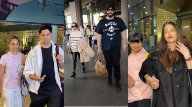 Bollywood celebrities return to Mumbai