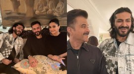 Sonam kapoor- Anand Ahuja- Anil Kapoor- Harshvarrdhan Kapoor