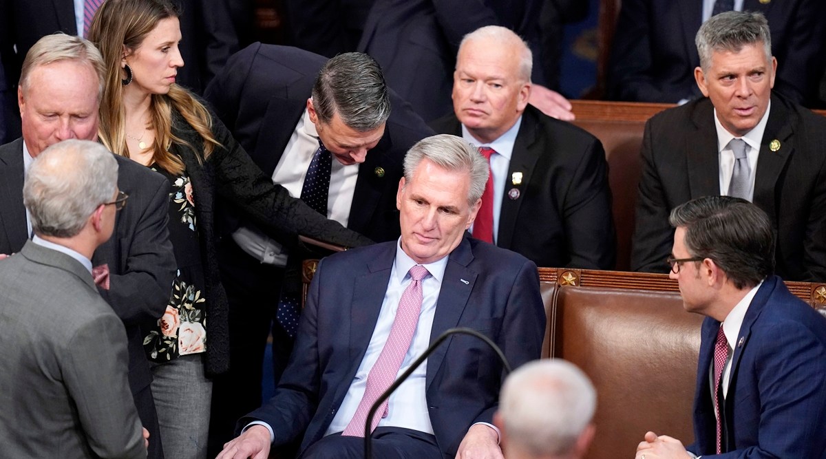 US House Speaker election: Kevin McCarthy falls short again as tempers ...