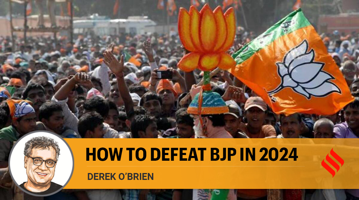 Derek O’Brien writes How to defeat the BJP in 2024 The Indian Express