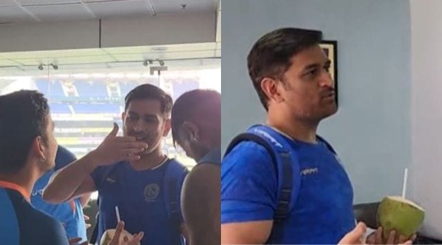 Watch: Ms Dhoni Pays Hardik Pandya-led Indian Team A Visit In Ranchi 