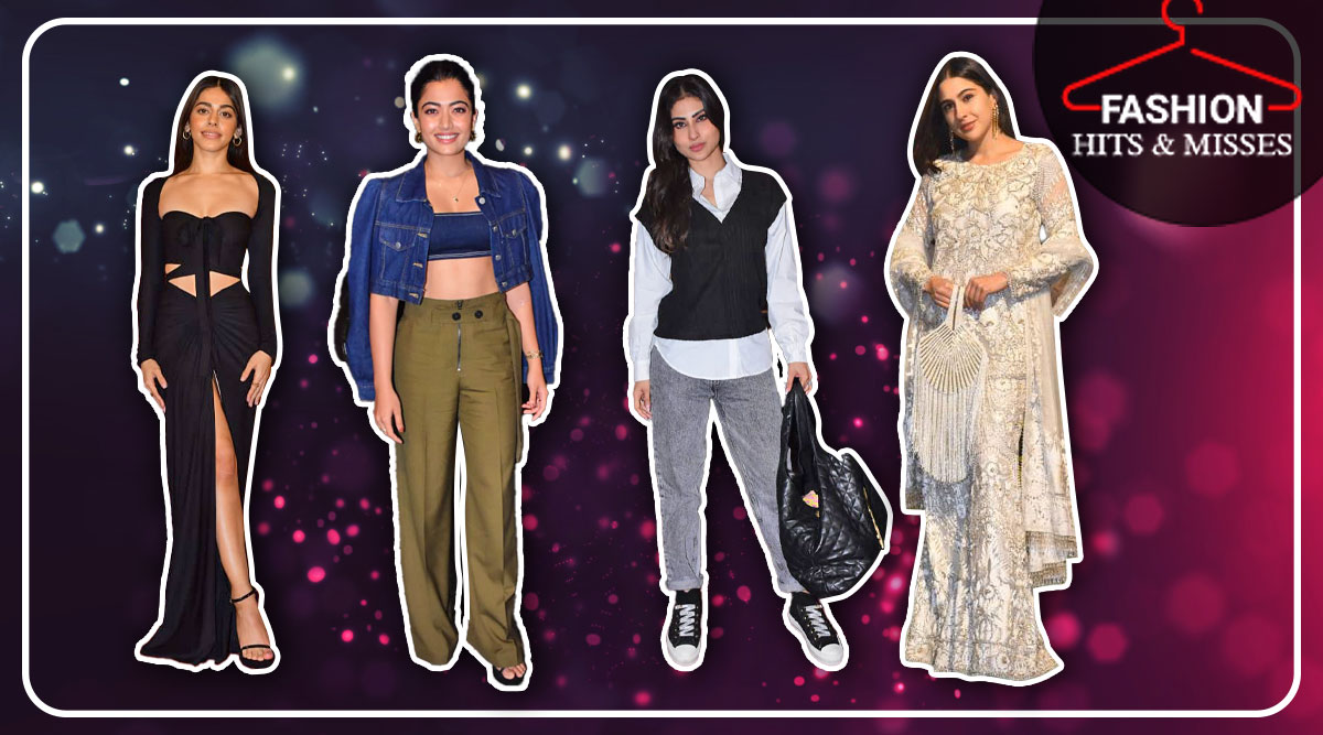 From Sara Ali Khan to Rashmika Mandanna Fashion hits and misses