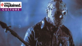 A still from the film, Friday the 13th